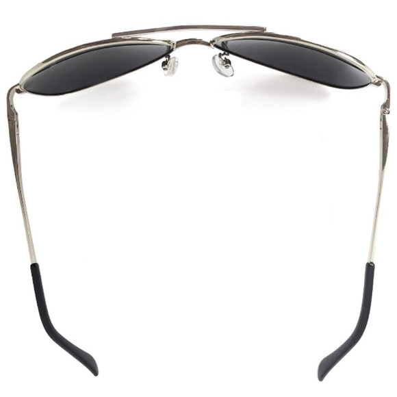 Mirrored Sunny Lens Gold Frame Aviator Sunglasses - Picture 3 of 3